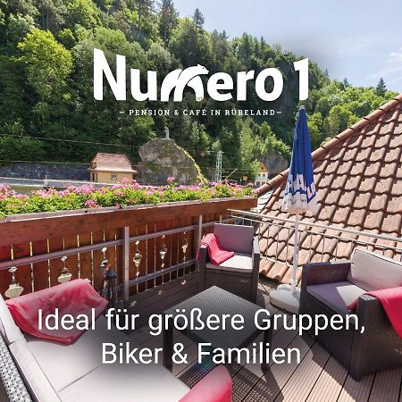 Numero1-Pension Und Cafe Rubeland Exterior photo